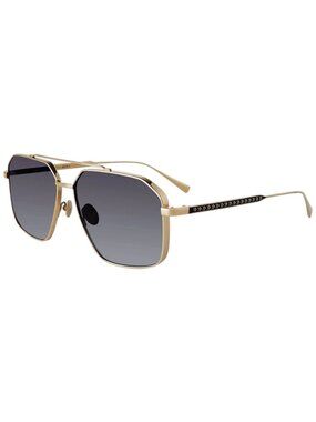 John Varvatos Men's Navigator/Aviator-Style Sunglasses, Gold (SJV563) - NWT